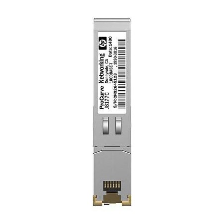Hewlett Packard Enterprise X120 1G SFP RJ45 T Transceiver - High-Performance Networking Solution (JD089B)